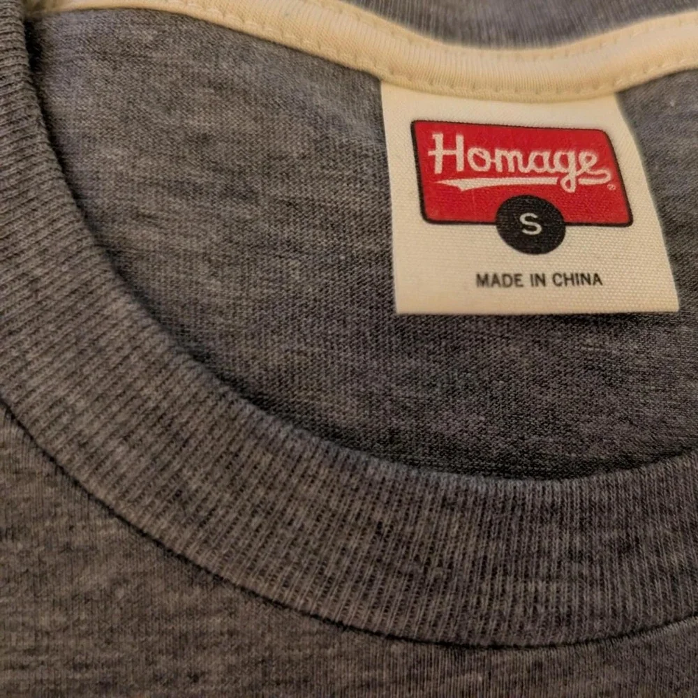 Homage Shohei Ohtani Los Angeles Dodgers Shotime Gray Graphic T-Shirt Mens S